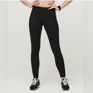 FIGS Women’s Performance Underscrub Black Leggings Size Small EUC